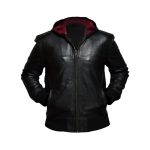 Brain Classic Slim Fit Leather Jacket