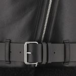 Shearling Ladies Black Aviator Jacket​ - Image 3