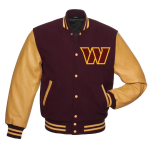 Men’s Winter Varsity Jacket | Wool & Leather Letterman Style