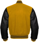 Men’s Winter Varsity Jacket | Wool & Leather - Image 2