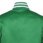 New Arrival Men’s Satin Varsity Jackets | Lightweight & Stylish Winter Wear | Green - Image 2