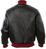 Custom Men’s Varsity Leather Jacket - Image 2