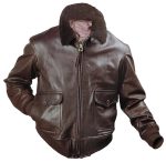 Men Flying Aviator Leather Jacket