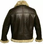 RAF Bomber B3 Leather Aviator Jacket - Image 2