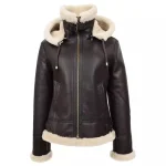 Shearling Leather Jacket - Image 2