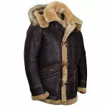 Women Shearling Leather Jacket