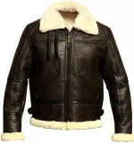 Men Sheepskin Leather Jacket
