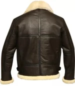 Men Sheepskin Leather Jacket - Image 4