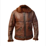 Men Sheepskin Leather Jacket