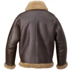 Men Flying Aviator Leather Jacket - Image 3