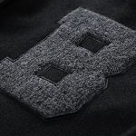 Men’s Varsity Winter Bomber Jacket – Premium Baseball Style with Leather Sleeves & Embroidered Detailing - Image 4